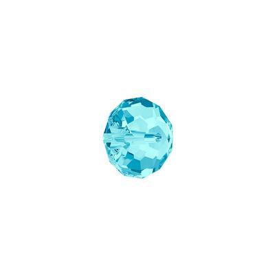 PRESTIGE Crystal 6mm Aquamarine Briolette Bead - Style 5040 - Goody Beads