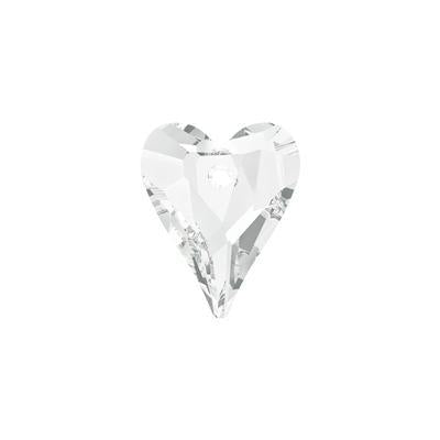 12mm PRESTIGE Crystal Clear Wild Heart Pendant Style #6240 - Goody Beads