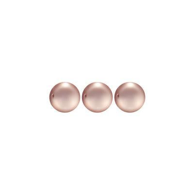 5mm Crystal Rose Gold PRESTIGE Pearl - Goody Beads