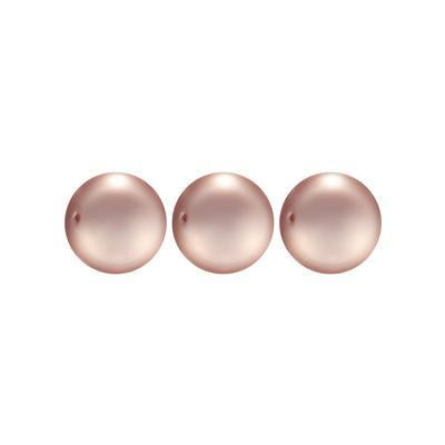 12mm Crystal Rose Gold PRESTIGE Pearl - Goody Beads