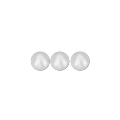 PRESTIGE 4mm Crystal Iridescent Dove Grey Pearl - Goody Beads