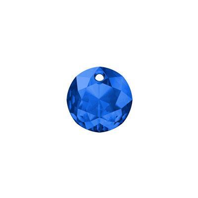 PRESTIGE 8mm Sapphire Classic Cut Crystal Pendant - Style 6430 - Goody Beads