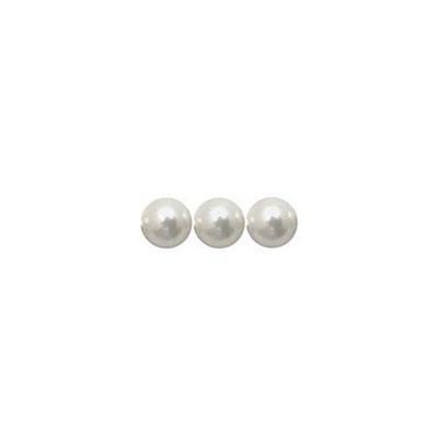 PRESTIGE 2mm Crystal White Pearl - Goody Beads