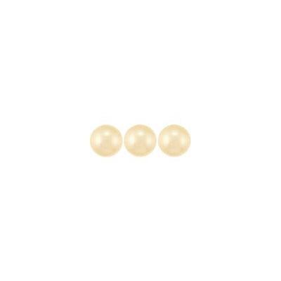 PRESTIGE 2mm Crystal Light Gold Pearl - Goody Beads