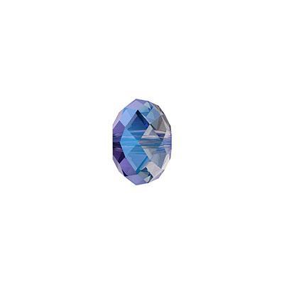 PRESTIGE Crystal 6mm Light Sapphire Shimmer 2x Briolette Bead - Style 5040 - Goody Beads