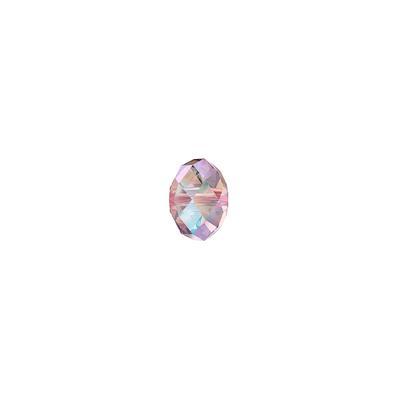 PRESTIGE crystal 4mm Light Rose Shimmer 2x Briolette Bead - Style 5040 - Goody Beads