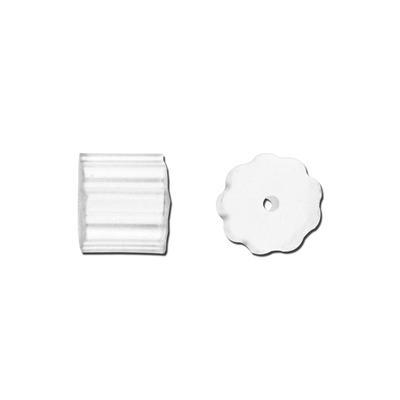 Clear Rubber Earring Backs - Goody Beads