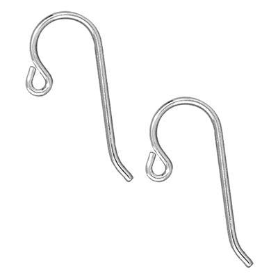 Sterling Silver Small Front Loop Earring Wire by Tierracast® - Goody Beads