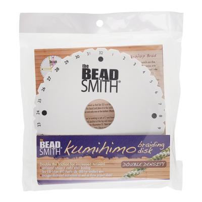 Kumihimo Double Density Braiding Round Foam Disc - Goody Beads