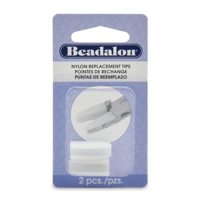 Beadalon Nylon Flat Nose Replacement Tips - Goody Beads