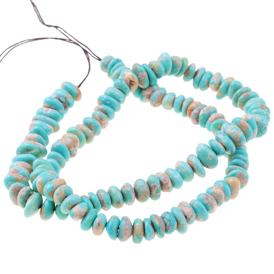 Caballo Campitos Turquoise 7-8mm Pebble 15-16 Inch