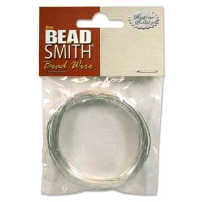 14 Gauge Silver Plated German Bead Wire - Goody Beads