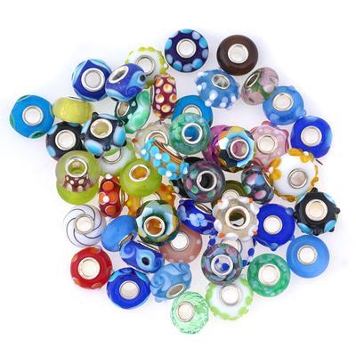 Assorted Large-Hole Beads Wholesale Mini Mix