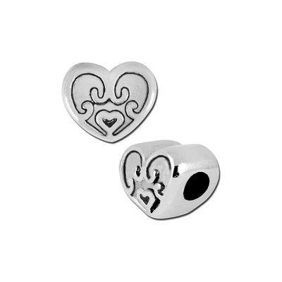 Petite Heart Bead - Interchangeable - Goody Beads