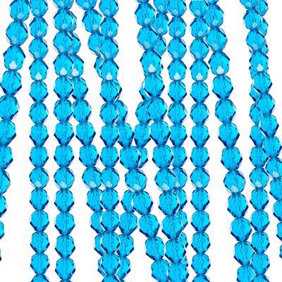 8mm Czech Fire Polish Teal Beads - Goody Beads