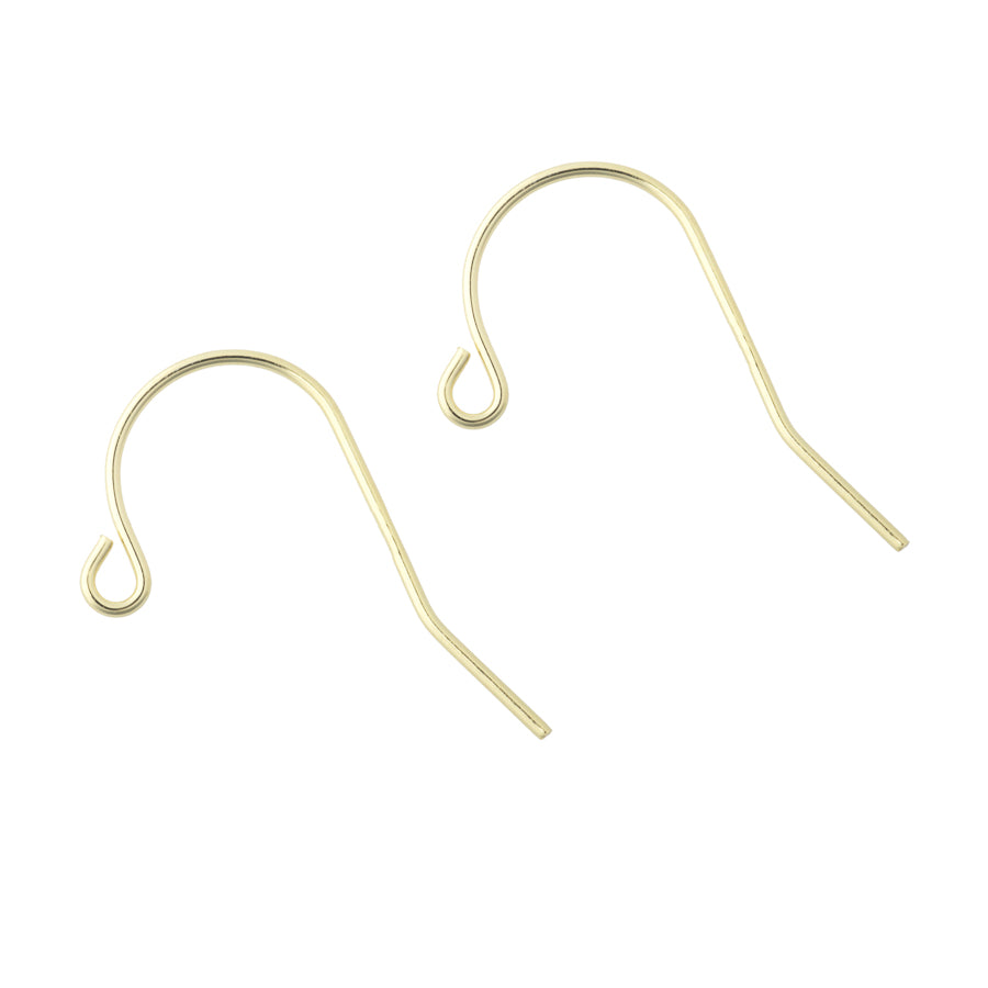 Simple Loop French Earring Wires - Gold Filled (1 Pair)