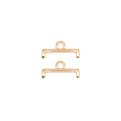 Cymbal Topolia ll Rose Gold Plated Delica 11/0 Bead Ending - Goody Beads