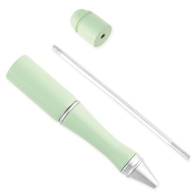 Mint Green  - Metal Bead Pen