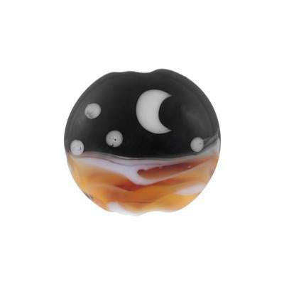 16mm Moon Over Desert Lampwork Disc Beads - Goody Beads