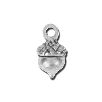 10mm Acorn Pewter Charm - Goody Beads