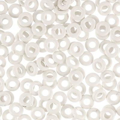 7mm Off White Rubber O-Ring - Goody Beads