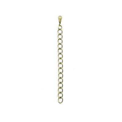 2 Inch Antique Brass Curb Chain Necklace Extender - Goody Beads