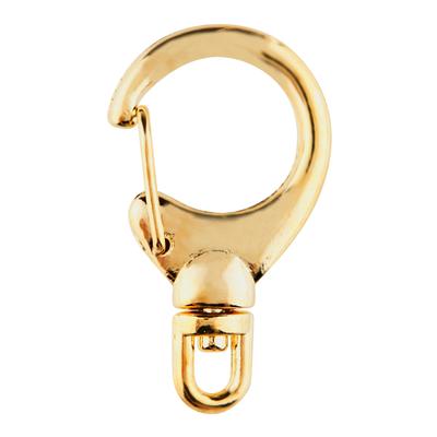 33mm Large Round Gold Swivel Lobster Clasp - Goody Beads