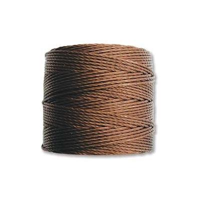 Brown S-Lon Bead Cord Spool - Goody Beads