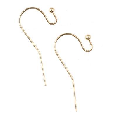 Gold French Earwire Earrings - Goody Beads