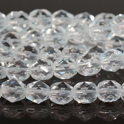 6mm Crystal Czech Glass Fire Polish Beads - Goody Beads