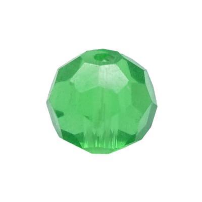 10mm Green Round 32-Facet Chinese Crystal Glass Beads