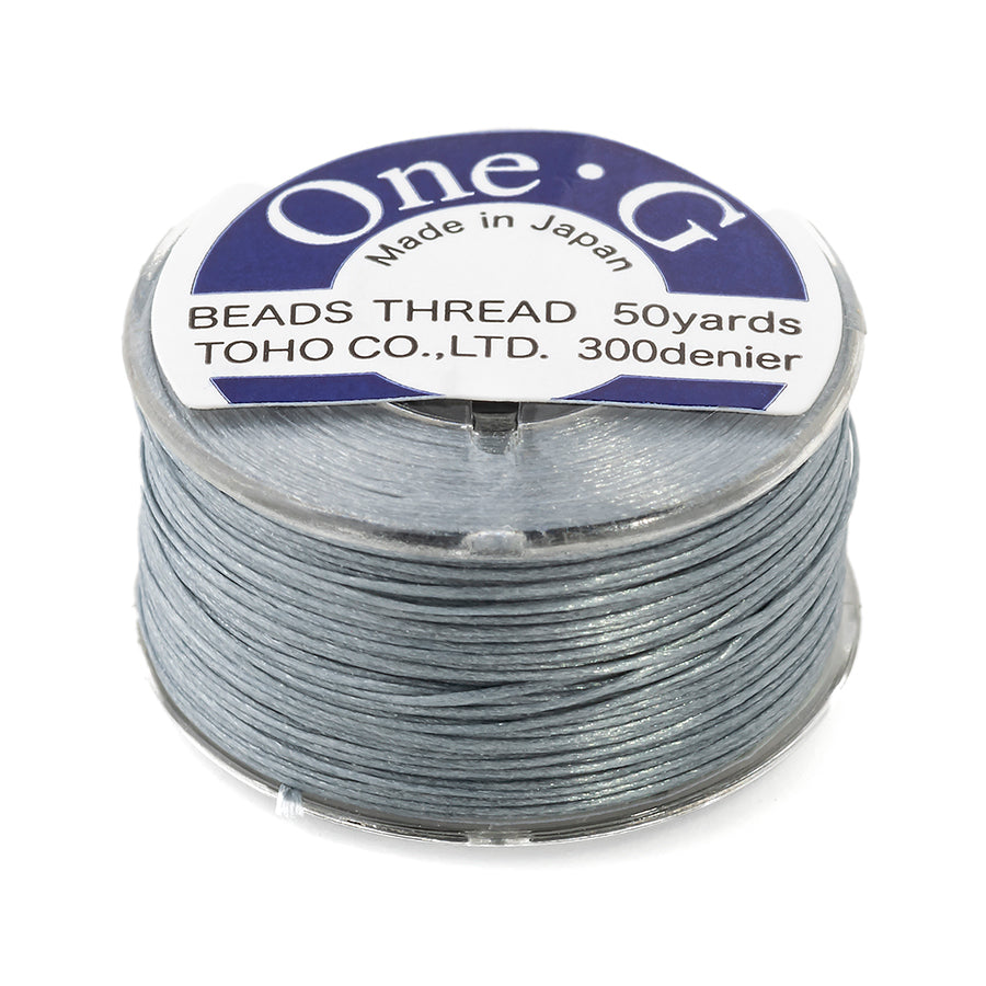 TOHO One-G Nylon Thread Gray - 50 Yard Spool