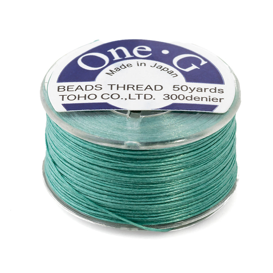 TOHO One-G Nylon Thread Mint Green - 50 Yard Spool