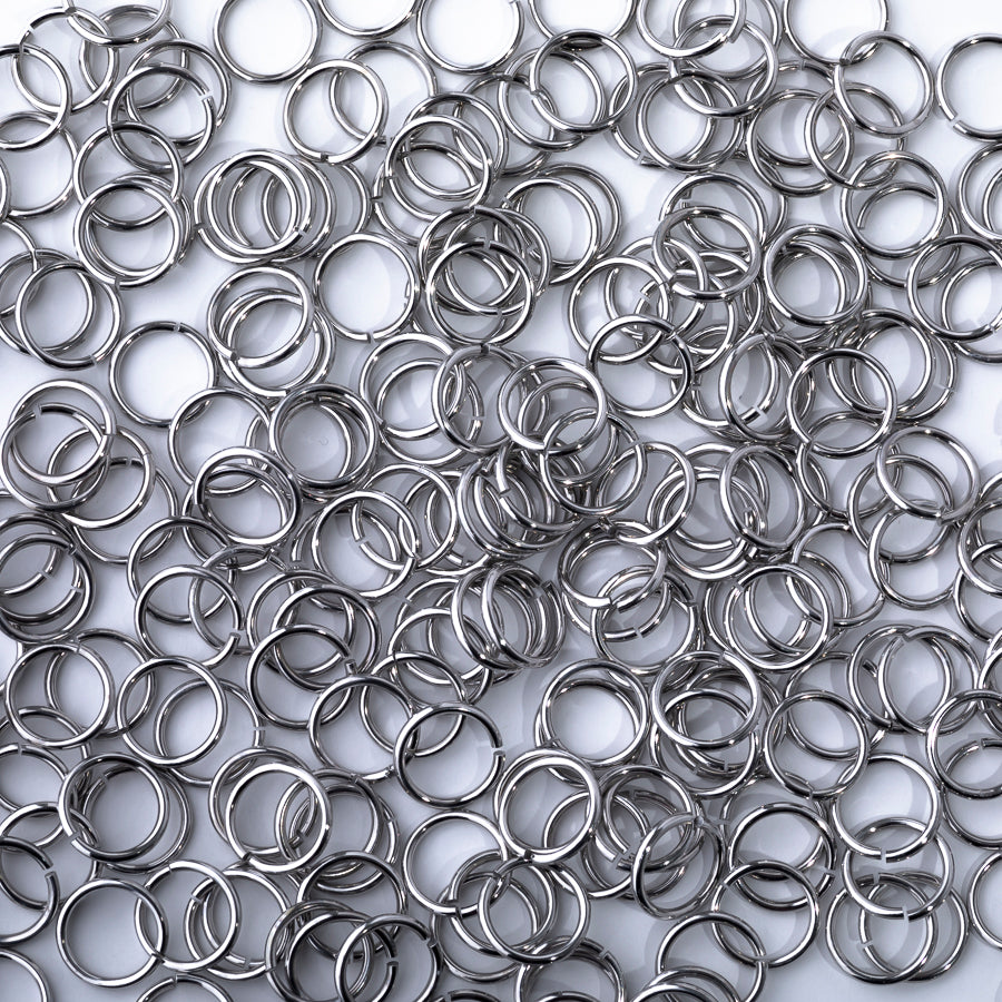 18 Gauge Bright Aluminum Jump Rings by Weave Got Maille - 6mm